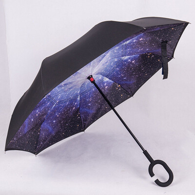 Outdoor Inverted&Double Layer Windproof Umbrella Umbrella with UV Protection C-Shaped Handle
Outdoor Inverted&Double Layer Windproof Umbrella Umbrella with UV Protection C-Shaped Handle