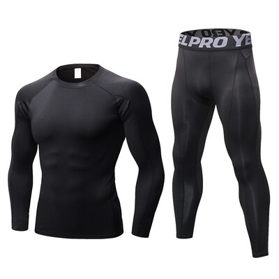 New Compression Tracksuit Fitness Tight Sportswears Running Set T-shirt Leggings Men Gym Sport Suit
New Compression Tracksuit Fitness Tight Sportswears Running Set T-shirt Leggings Men Gym Sport Suit