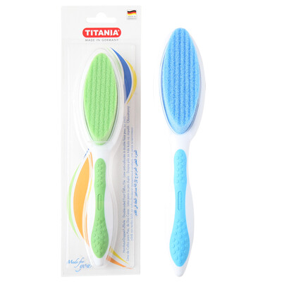 TAIYAN TITANIA SIZE FRICTION (CRYSTAL + SPARK BRUSH) 3042B (German imported pedicure footwork file
TAIYAN TITANIA SIZE FRICTION (CRYSTAL + SPARK BRUSH) 3042B (German imported pedicure footwork file