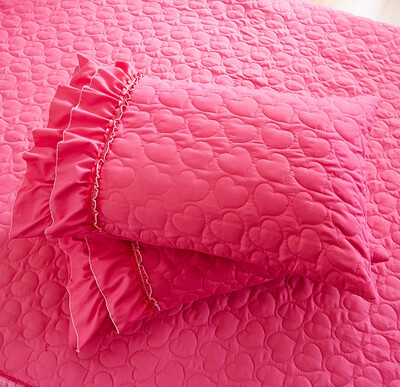 2-Pieces Heart Shaped Quilted Pillowcase Flouncing Rectangle Bed Pillow Case Pillow Cover Pillow Sham
2-Pieces Heart Shaped Quilted Pillowcase Flouncing Rectangle Bed Pillow Case Pillow Cover Pillow Sham