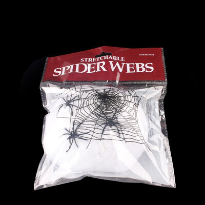Halloween Spider Web Stretchy Soft Cobweb Scary Scene Props Party Decoration for Halloween Haunted House
Halloween Spider Web Stretchy Soft Cobweb Scary Scene Props Party Decoration for Halloween Haunted House