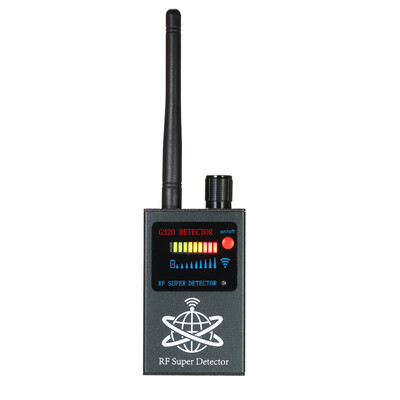 Anti-Spy RF Bug Detector Wireless Signal Radio Detectors Camera Auto-detection GPS Camera Finder for Detecting Hidden Camera Eaves
Anti-Spy RF Bug Detector Wireless Signal Radio Detectors Camera Auto-detection GPS Camera Finder for Detecting Hidden Camera Eaves