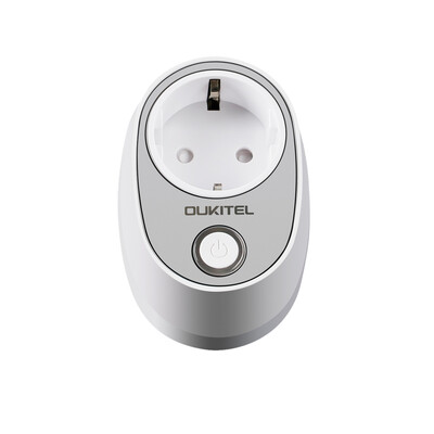 OUKITEL P2 EU Mini Smart Plug Socket WiFi Wireless Remote Control with Alexa 16A Timer Smart Home Electric Mini Socket for iOS And
OUKITEL P2 EU Mini Smart Plug Socket WiFi Wireless Remote Control with Alexa 16A Timer Smart Home Electric Mini Socket for iOS And