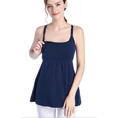 Women Maternity Breastfeeding Clothes Tee Sleeveless Nursing Bras Shirt Tank Top
Women Maternity Breastfeeding Clothes Tee Sleeveless Nursing Bras Shirt Tank Top