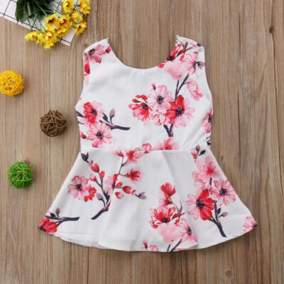Baby Girl Cotton Floral V-Back Tops Dress Summer One Piece Sleeveless Clothes
Baby Girl Cotton Floral V-Back Tops Dress Summer One Piece Sleeveless Clothes