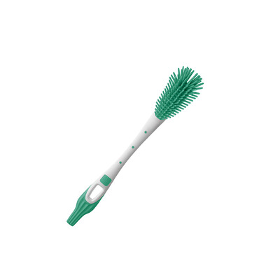 Meian Meng MAM baby bottle brush baby bottle nipple cleaning brush imported blue
Meian Meng MAM baby bottle brush baby bottle nipple cleaning brush imported blue