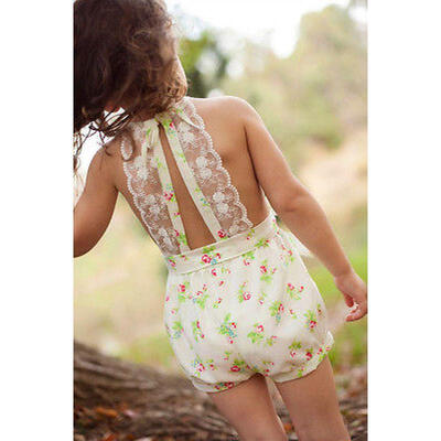Kids Girls Floral Lace Romper Playsuit One-piece Shorts Toddlers Clothes 2-7Y
Kids Girls Floral Lace Romper Playsuit One-piece Shorts Toddlers Clothes 2-7Y