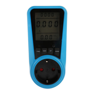 Digital Power Meter Energy Meter Plug-in Socket Electric Monitor Meter LCD Socket Household Measuring Socket Analyzer
Digital Power Meter Energy Meter Plug-in Socket Electric Monitor Meter LCD Socket Household Measuring Socket Analyzer