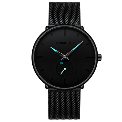 CRRJU 2150 Men Watch Quartz Sport Simple Ultra-Thin Wristwatch Stainless Steel Strap 3ATM Waterproof Fashion Casual Male Watches R
CRRJU 2150 Men Watch Quartz Sport Simple Ultra-Thin Wristwatch Stainless Steel Strap 3ATM Waterproof Fashion Casual Male Watches R