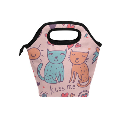 Insulated Lunch Tote Bag Cat Couple Travel Picnic Lunch Handbags Portable Zipper Lunch Bag Box
Insulated Lunch Tote Bag Cat Couple Travel Picnic Lunch Handbags Portable Zipper Lunch Bag Box