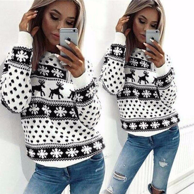 Women Lady Jumper Sweater Pullover Tops Coat Christmas Winter Womens Warm Brief Sweaters
Women Lady Jumper Sweater Pullover Tops Coat Christmas Winter Womens Warm Brief Sweaters
