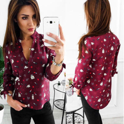 Fashion Womens Long Sleeve Loose Blouse Casual Shirt Summer Chiffon Tops T-Shirt
Fashion Womens Long Sleeve Loose Blouse Casual Shirt Summer Chiffon Tops T-Shirt
