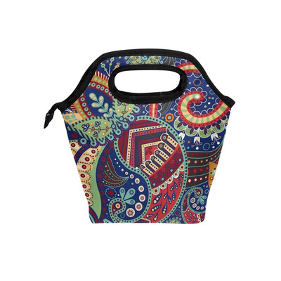 Insulated Lunch Tote Bag Colorful Pattern Travel Picnic Lunch Handbags Portable Zipper Lunch Bag Box
Insulated Lunch Tote Bag Colorful Pattern Travel Picnic Lunch Handbags Portable Zipper Lunch Bag Box