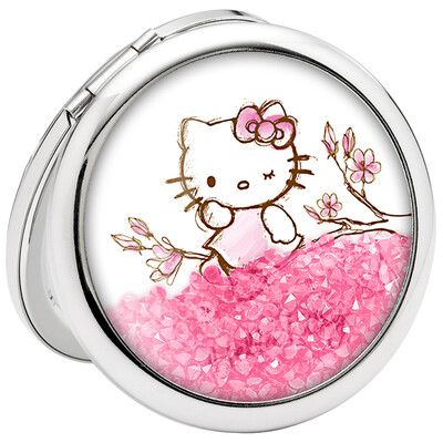HELLO KITTY Folding belt comb + Mirror Folding combs Mirror Pocket combs Portable travels Valentine's Day gift KT1501
HELLO KITTY Folding belt comb + Mirror Folding combs Mirror Pocket combs Portable travels Valentine's Day gift KT1501
