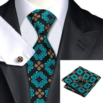 N-0329 Vogue Men Silk Tie Set Blue Floral Prints Necktie Handkerchief Cufflinks Set Ties For Men Formal Wedding Business wholesale
N-0329 Vogue Men Silk Tie Set Blue Floral Prints Necktie Handkerchief Cufflinks Set Ties For Men Formal Wedding Business wholesale