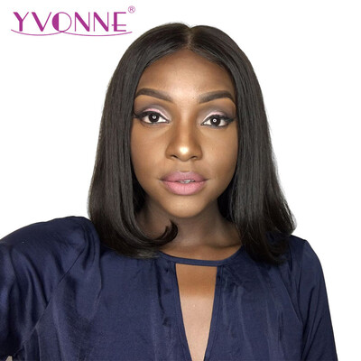 YVONNE Short Lace Front Human Hair BOB Wigs 180 Density Straight Brazilian Virgin Hair Wig Natural Color
YVONNE Short Lace Front Human Hair BOB Wigs 180 Density Straight Brazilian Virgin Hair Wig Natural Color