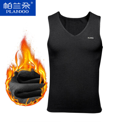 Palando warm vest men thickening plus velvet warm shirt V-neck wide shoulder cotton winter clothing mens vest black L
Palando warm vest men thickening plus velvet warm shirt V-neck wide shoulder cotton winter clothing mens vest black L