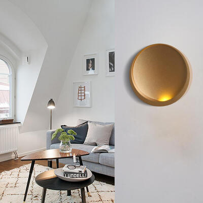 Modern Style Wall Lamp Golden Aluminum Indoor for Bedside Lamp Pathway Dining Bedroom Living Room
Modern Style Wall Lamp Golden Aluminum Indoor for Bedside Lamp Pathway Dining Bedroom Living Room