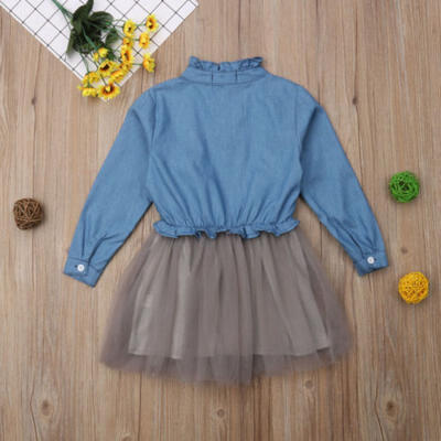Flowers Toddler Kids Baby Girls Princess Party Denim T-Shirt Dress Skirt Clothes
Flowers Toddler Kids Baby Girls Princess Party Denim T-Shirt Dress Skirt Clothes