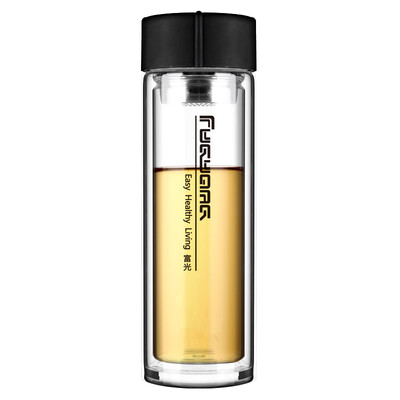 【Jingdong Supermarket】 Fu Guang double layer of tropical tea teans men and women business office tea glass 420ml black (G1321-420
【Jingdong Supermarket】 Fu Guang double layer of tropical tea teans men and women business office tea glass 420ml black (G1321-420