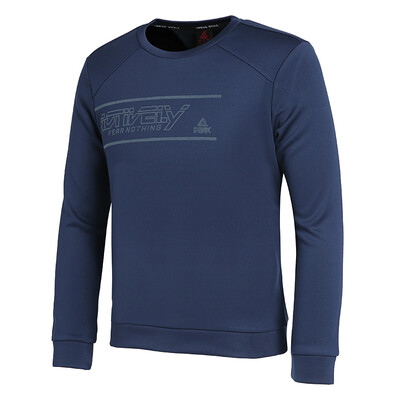 PEAK mens autumn&winter new round neck caught hair warm sweater comfortable sports shirt DF684041 dark blue X3L code
PEAK mens autumn&winter new round neck caught hair warm sweater comfortable sports shirt DF684041 dark blue X3L code
