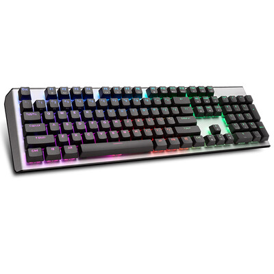 CoolerMaster CK551 RGB mechanical keyboard tea shaft cherry shaft Cherry axis CNC upper cover 104 keys full key no punch eat chicken keyboard
CoolerMaster CK551 RGB mechanical keyboard tea shaft cherry shaft Cherry axis CNC upper cover 104 keys full key no punch eat chicken keyboard