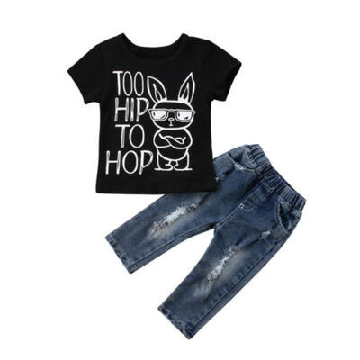 Cool Toddler Kids Baby Girls Clothes Outfits T-shirt TopsDenim Jeans Pants Set 
Cool Toddler Kids Baby Girls Clothes Outfits T-shirt TopsDenim Jeans Pants Set