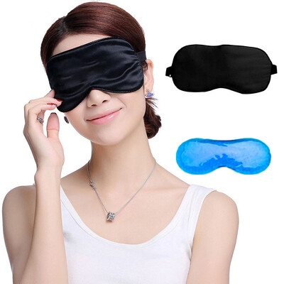 Gaga Lin silk goggles breathable comfortable sleep goggles breathable ice pack hot&cold deposited black
Gaga Lin silk goggles breathable comfortable sleep goggles breathable ice pack hot&cold deposited black