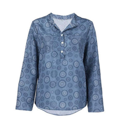 Women V Neck Ladies Leopard Print Long Sleeve Loose T Shirt Tops Blouse 
Women V Neck Ladies Leopard Print Long Sleeve Loose T Shirt Tops Blouse