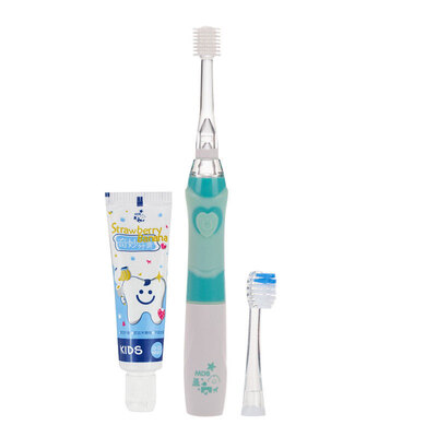 MDB baby electric toothbrush set 1-3-6 years old child baby 360 degree waterproof toothbrush 25g fluoride-free toothpaste 1 green
MDB baby electric toothbrush set 1-3-6 years old child baby 360 degree waterproof toothbrush 25g fluoride-free toothpaste 1 green