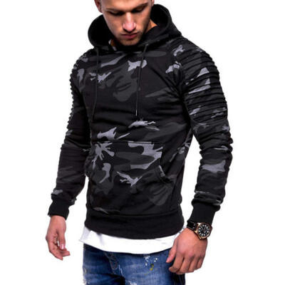 Mens Camouflage Camo Hoodie Sweatshirt Men Hooded Jumper Pullover Tops Outwear
Mens Camouflage Camo Hoodie Sweatshirt Men Hooded Jumper Pullover Tops Outwear