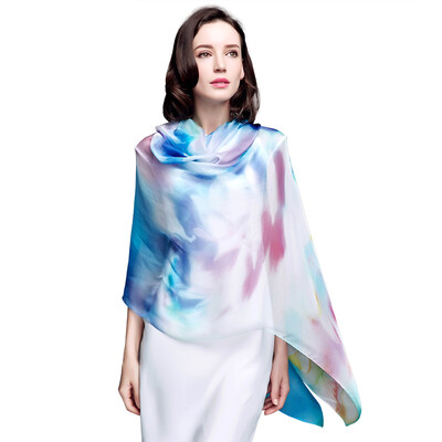 Miss Bao Shengxiang silk scarf chiffon lengthened scarf air-conditioning shawl dual-use scarf blue rose s9123
Miss Bao Shengxiang silk scarf chiffon lengthened scarf air-conditioning shawl dual-use scarf blue rose s9123