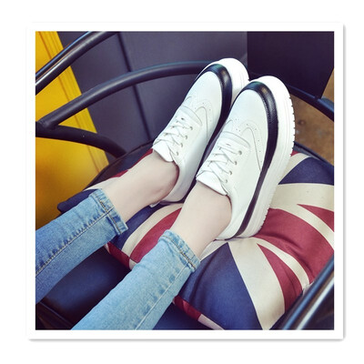 Spring white Lok Fu shoes female leather Korean version of the muffin thick bottom one pedal lazy shoes increased student shoes
Spring white Lok Fu shoes female leather Korean version of the muffin thick bottom one pedal lazy shoes increased student shoes