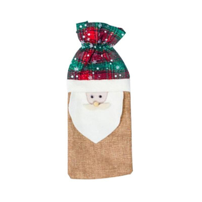Christmas Wine Bottle Cover Bag Santa Claus Snowman Champagne Wrap Clothes for Table Holiday Decorations Gift
Christmas Wine Bottle Cover Bag Santa Claus Snowman Champagne Wrap Clothes for Table Holiday Decorations Gift