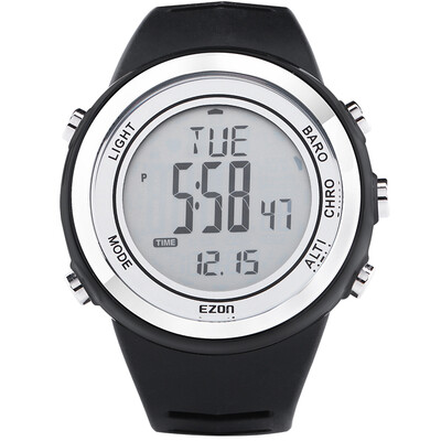 EZON should be outdoor outdoor climbing watch sports multi-functional waterproof electronic table elevation pressure temperature H009A15 black
EZON should be outdoor outdoor climbing watch sports multi-functional waterproof electronic table elevation pressure temperature H009A15 black