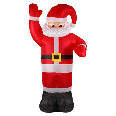 24m 95inches Tall Inflatable Christmas Santa Claus Xmas Outdoor Decorations Ornaments AC110-240V
24m 95inches Tall Inflatable Christmas Santa Claus Xmas Outdoor Decorations Ornaments AC110-240V