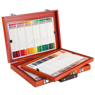 True color (TRUECOLOR) 2399 Terri series of professional oily color pencil 108 color 1 box
True color (TRUECOLOR) 2399 Terri series of professional oily color pencil 108 color 1 box
