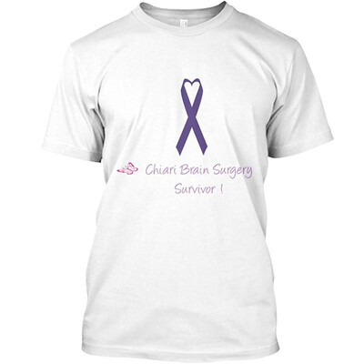 Chiari Brain Surgery Survivor Tshirt - Hanes Tagless Tee
Chiari Brain Surgery Survivor Tshirt - Hanes Tagless Tee