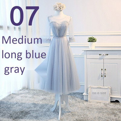 Bridesmaid Dress 2018 Elegant Long Wedding Sisters Group Gray Bridesmaid Dress Female Party Evening Dress
Bridesmaid Dress 2018 Elegant Long Wedding Sisters Group Gray Bridesmaid Dress Female Party Evening Dress