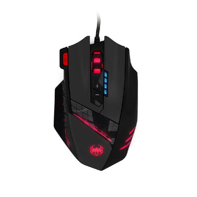 ZELOTES C-12 Wired USB Optical Gaming Mouse 12 Programmable Buttons Computer Game Mice 4 Adjustable DPI 7 LED Lights for Game Play
ZELOTES C-12 Wired USB Optical Gaming Mouse 12 Programmable Buttons Computer Game Mice 4 Adjustable DPI 7 LED Lights for Game Play