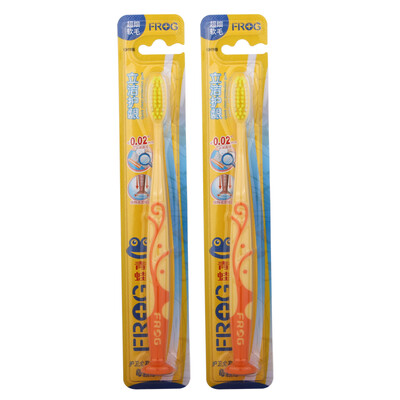 frog gingival series Li Jie soft hair gingival toothbrush QH110B × 2 (color random bottom sucker
frog gingival series Li Jie soft hair gingival toothbrush QH110B × 2 (color random bottom sucker