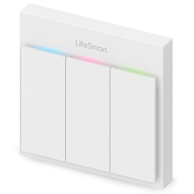 LifeSmart умный дом 86 свет мощности в тип стены интеллектуальная клавиатура переключателя гнездо 16 миллионов цветной стример регулируемый
LifeSmart умный дом 86 свет мощности в тип стены интеллектуальная клавиатура переключателя гнездо 16 миллионов цветной стример регулируемый