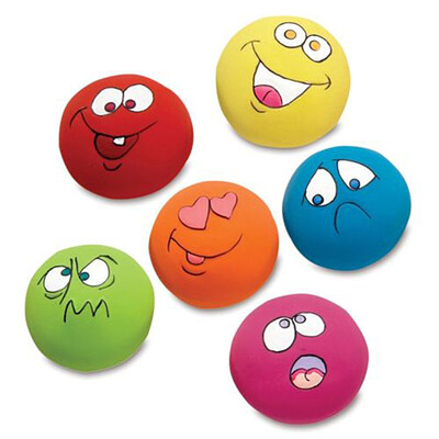 6Pcs Pet Dog Puppy Play Squeaky Ball with Face Fetch Toy Dog Ball for Teething&Actively Chewing Puppies
6Pcs Pet Dog Puppy Play Squeaky Ball with Face Fetch Toy Dog Ball for Teething&Actively Chewing Puppies