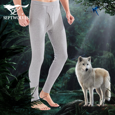 Seven wolves Qiuyi Qiuku mens cotton thin section warm pants mens Qiuku single piece Slim warm pants 98753 light gray
Seven wolves Qiuyi Qiuku mens cotton thin section warm pants mens Qiuku single piece Slim warm pants 98753 light gray