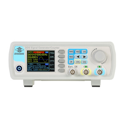 Function Signal Generator Digital Dual-channel DDS Arbitrary Waveform Pulse Signal Generator JDS6600-60M 60MHZ High Precision Freq 
Function Signal Generator Digital Dual-channel DDS Arbitrary Waveform Pulse Signal Generator JDS6600-60M 60MHZ High Precision Freq