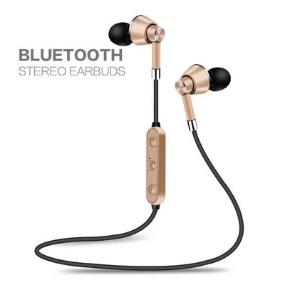 Wireless Bluetooth Sport Earphones Stereo Headphones Sweatproof Earbud Headset