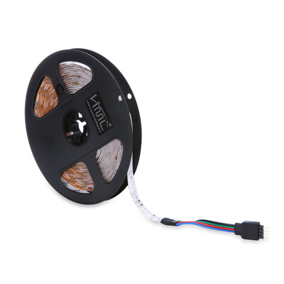 HML 5M Waterproof RGB Strip Light SMD2835 300 LEDs 24W with 24 Keys Remote Control&US Adapter
HML 5M Waterproof RGB Strip Light SMD2835 300 LEDs 24W with 24 Keys Remote Control&US Adapter