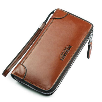 CA Men Leisure Business Retro Leather Wallet Compact Zipper Handbag Card Holder
CA Men Leisure Business Retro Leather Wallet Compact Zipper Handbag Card Holder