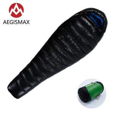 AEGISMAX G Series 95 White Goose Down Mummy Camping Sleeping Bag Cold Winter Ultralight Baffle Design Outdoor Camping Splicing 
AEGISMAX G Series 95 White Goose Down Mummy Camping Sleeping Bag Cold Winter Ultralight Baffle Design Outdoor Camping Splicing