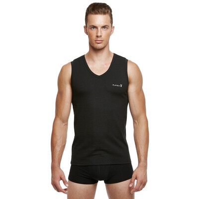 PLAYBOY Playboy 7540 Men&39s Vest V-neck Male Vest Low-collar Elastic Cotton Lycra Sport Vest Black
PLAYBOY Playboy 7540 Men&39s Vest V-neck Male Vest Low-collar Elastic Cotton Lycra Sport Vest Black